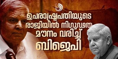 ഉപരാഷ്ട്രപതിയുടെ പദവി അപമാനിക്കപ്പെട്ടതായി അദ്ദേഹത്തിനു തോന്നിയിരിക്കണം.